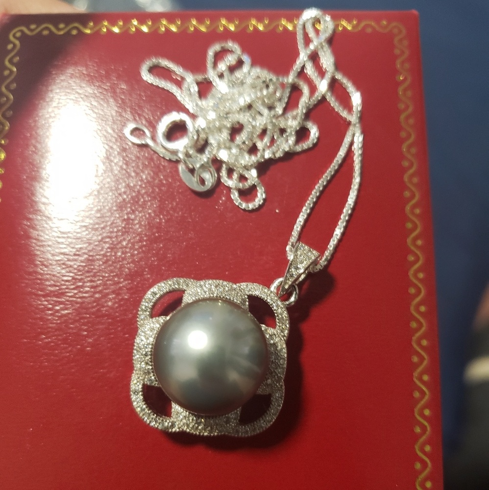 Silver Button Pearl - image 1